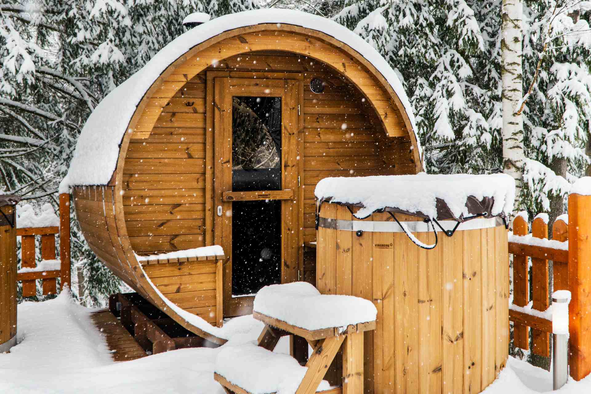 SAUNA FINLANDESE DA ESTERNO