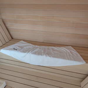 kilt per sauna bianco